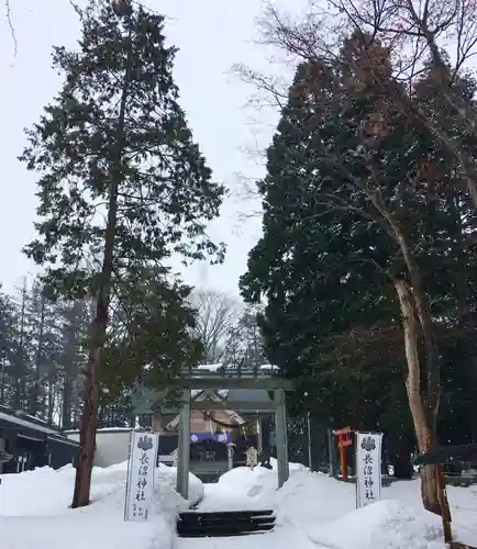 長沼神社の鳥居