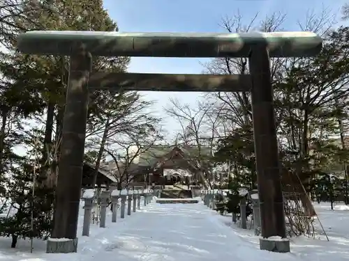 信濃神社の鳥居