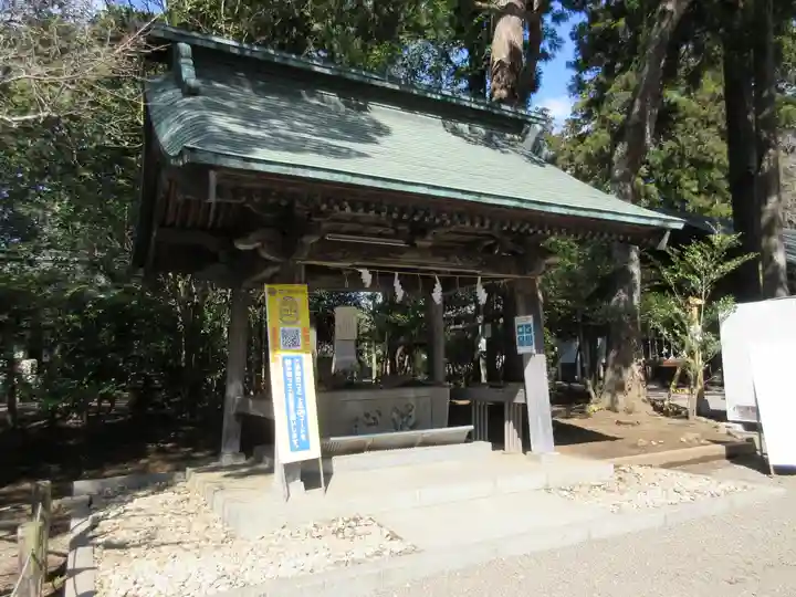 常磐神社の手水舎