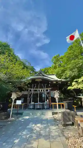 鎮守氷川神社の本殿