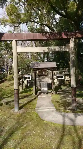 若宮神明社の鳥居