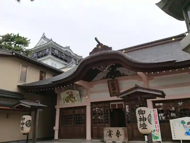 龍城神社の本殿・本堂
