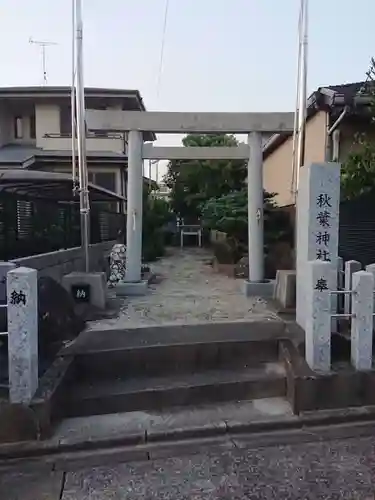 秋葉神社の鳥居