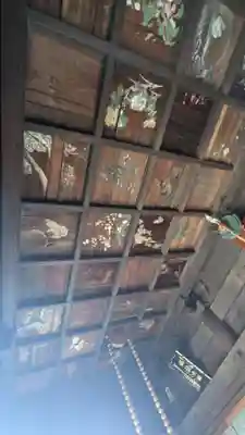 絵天井、ここのも見事ですね。