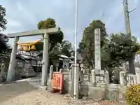 神明神社の鳥居