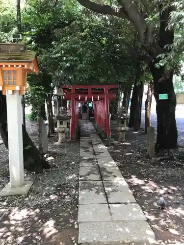花園神社の鳥居