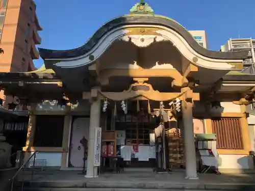 綱敷天神社の本殿・本堂