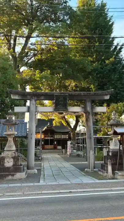 縣神社の鳥居