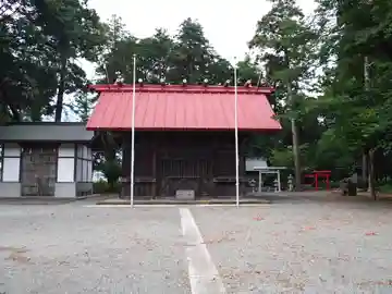 宇都母知神社の本殿・本堂