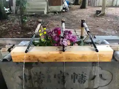 元石清水八幡神社の手水舎