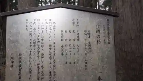 生岡神社の歴史