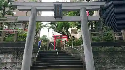 妻戀神社の鳥居
