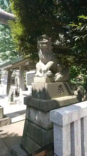 池袋氷川神社の狛犬