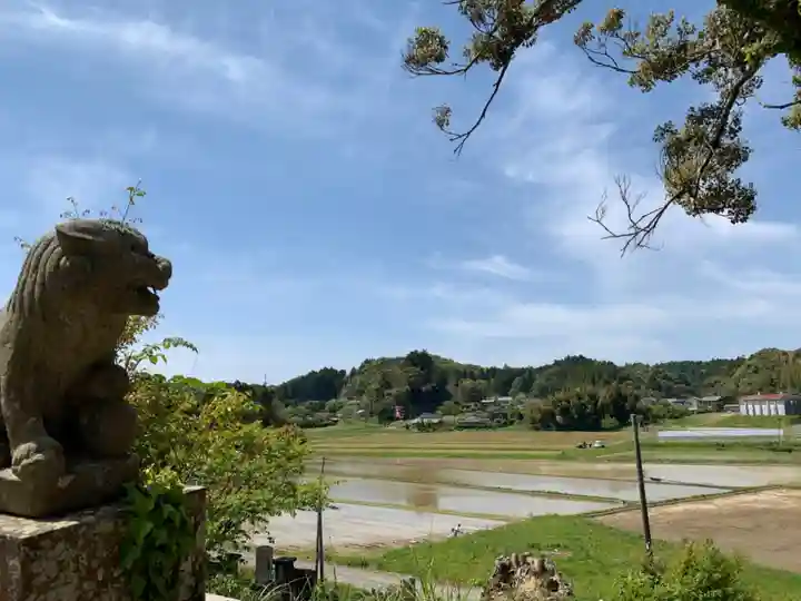 平田神社の周辺