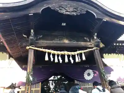 葛飾八幡宮の本殿・本堂