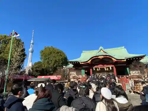 亀戸天神社の本殿・本堂
