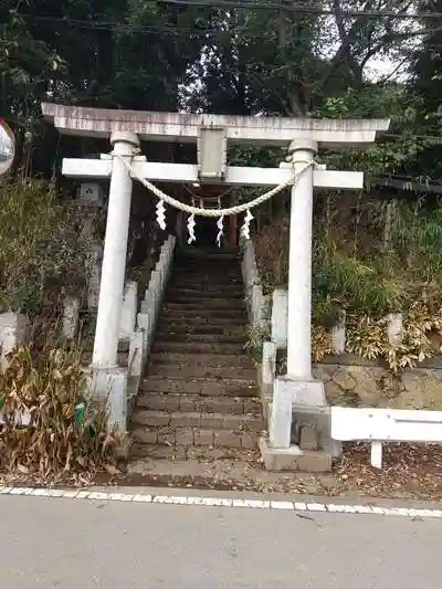 富士嶽神社の鳥居