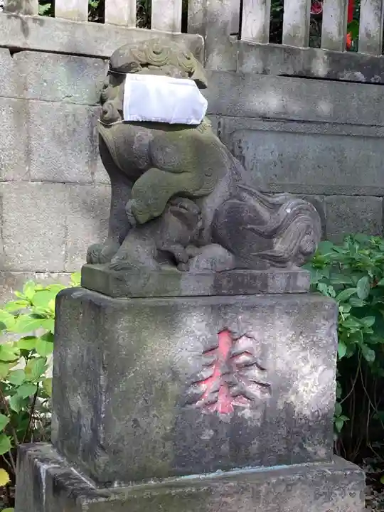六本木天祖神社の狛犬