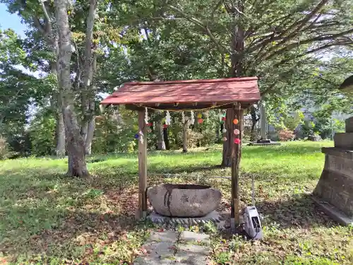 幕別神社の手水