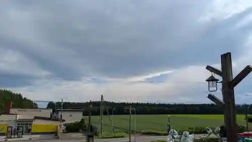 東瓜幕八幡神社の景色
