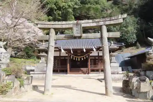 切幡神社の鳥居