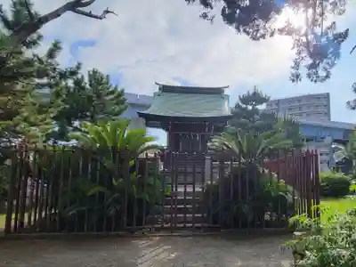 琵琶島神社の本殿・本堂