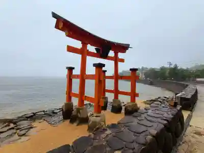 長浜神社の鳥居