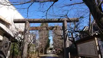 亀戸 香取神社の鳥居