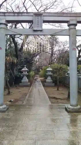 稲荷神社の鳥居