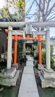 千住本氷川神社の鳥居