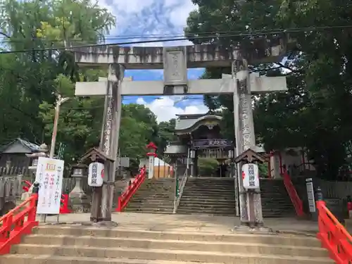 西岡神宮の鳥居