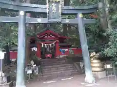 日光二荒山神社中宮祠の鳥居