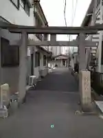 射場八幡神社の鳥居