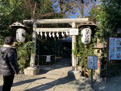 川越熊野神社の鳥居