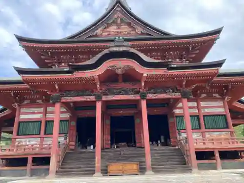 甲斐善光寺の本殿