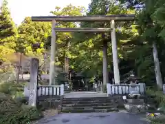 赤城神社(三夜沢町)の鳥居