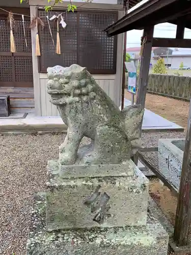 嶋姫神社の狛犬