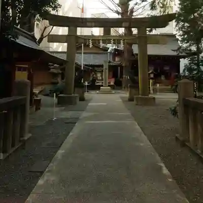 日本橋日枝神社の鳥居
