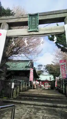 海南神社の鳥居