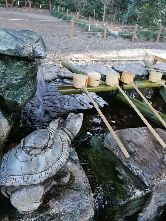櫻木神社の手水舎