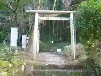 飯福田寺の鳥居