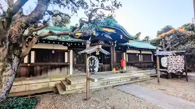 白金氷川神社の本殿・本堂