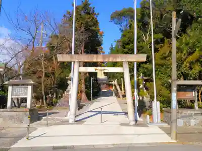 神明社(榎戸神明社)の鳥居