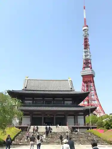 増上寺の本殿・本堂