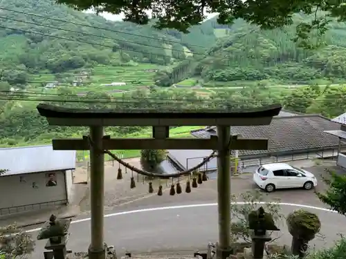 二嶽神社の鳥居