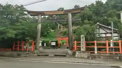 建勲神社の鳥居