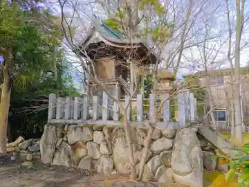 八幡社(四会)の本殿・本堂
