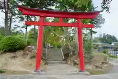 益多嶺神社の鳥居