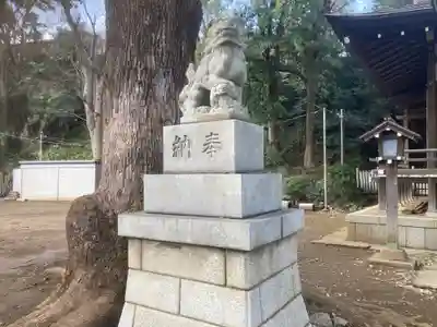 熊野神社の狛犬
