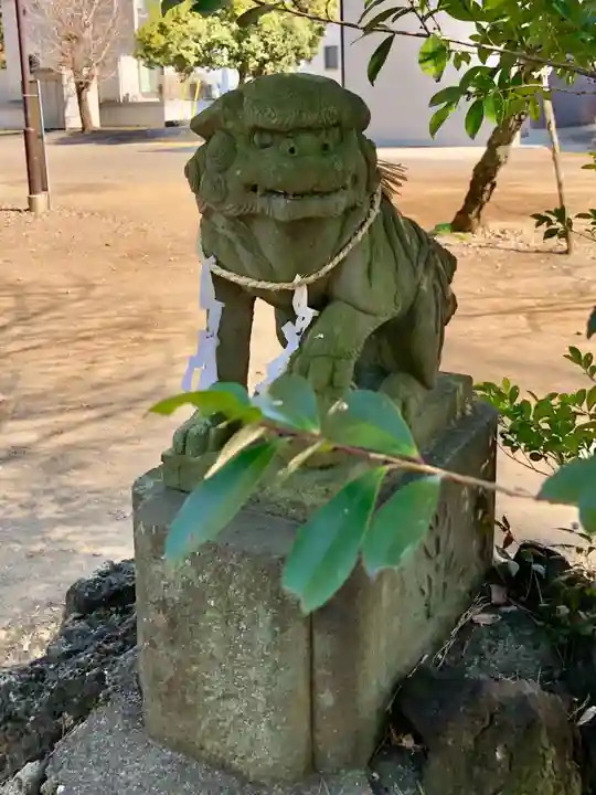 熊野神社の狛犬